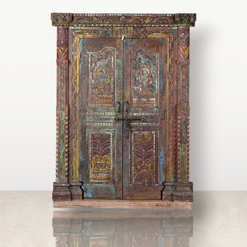 Indiase kast | 220cm | Tempeldeuren Krishna - MOFASA